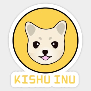 Kishu inu finance crypto Coin Crypto coin Crypto coin Crytopcurrency Sticker